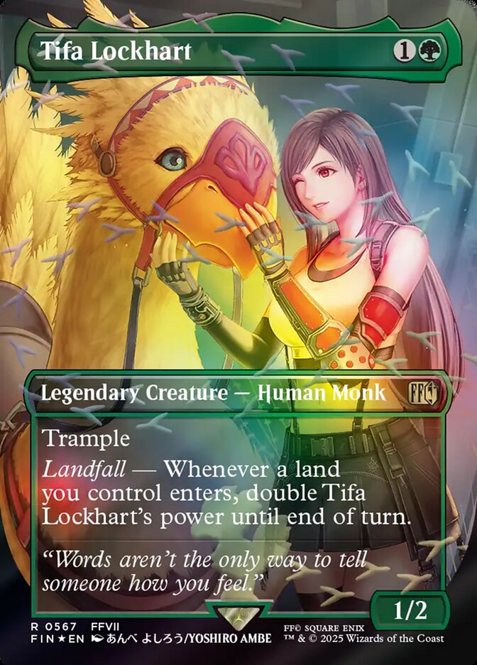 Tifa Lockhart  567/309 (FINAL FANTASY)  - Borderless Foil | Good Games Adelaide SA
