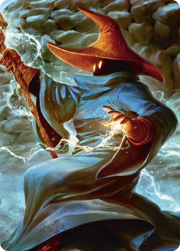The Destined Black Mage Scene Art Card 6 ()  | Good Games Adelaide SA