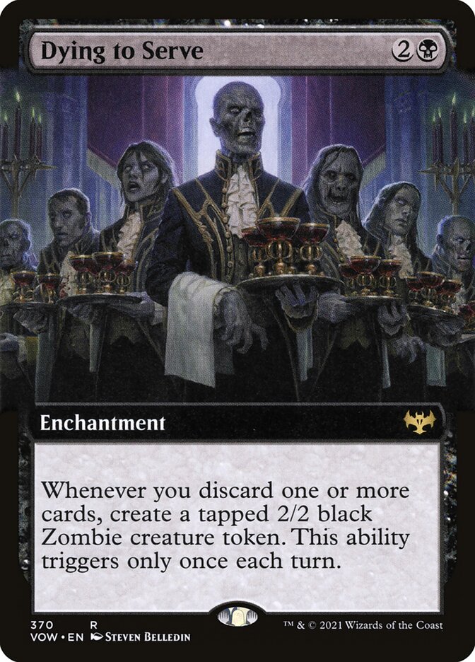 Dying to Serve 370 (Innistrad: Crimson Vow)  - Foil | Good Games Adelaide SA