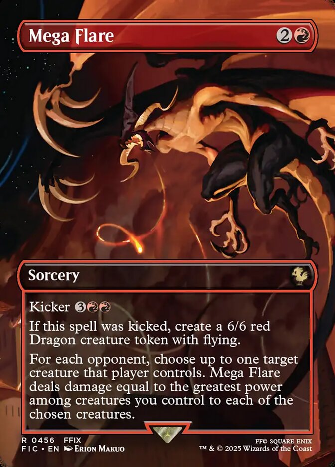 Mega Flare 456 (Commander: FINAL FANTASY)  - Foil | Good Games Adelaide SA