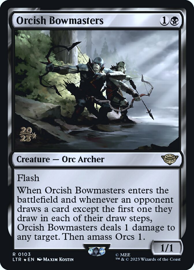 Orcish Bowmasters 103 (Prerelease Cards)  - Foil | Good Games Adelaide SA