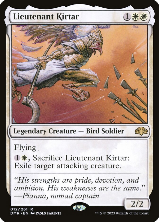 Lieutenant Kirtar 12 (Dominaria Remastered)  - Foil | Good Games Adelaide SA