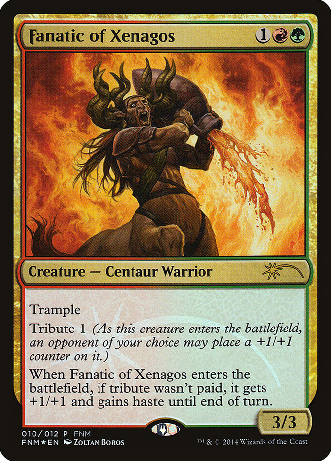 Fanatic of Xenagos 10 (FNM Promos)  - Foil | Good Games Adelaide SA