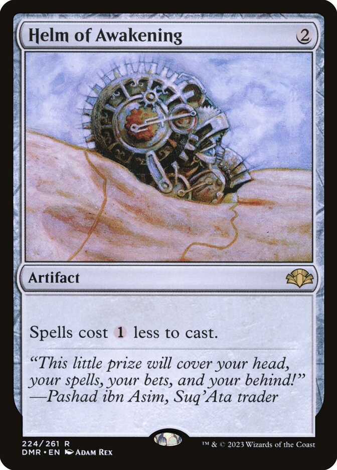 Helm of Awakening 224 (Dominaria Remastered)  - Foil | Good Games Adelaide SA