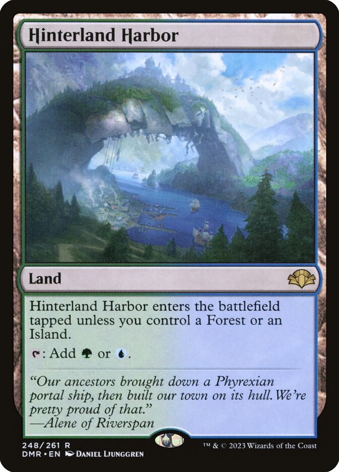 Hinterland Harbor 248 (Dominaria Remastered)  - Foil | Good Games Adelaide SA