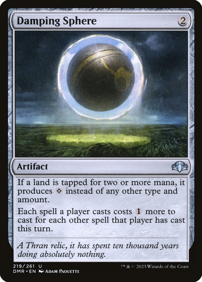 Damping Sphere 219 (Dominaria Remastered)  - Foil | Good Games Adelaide SA