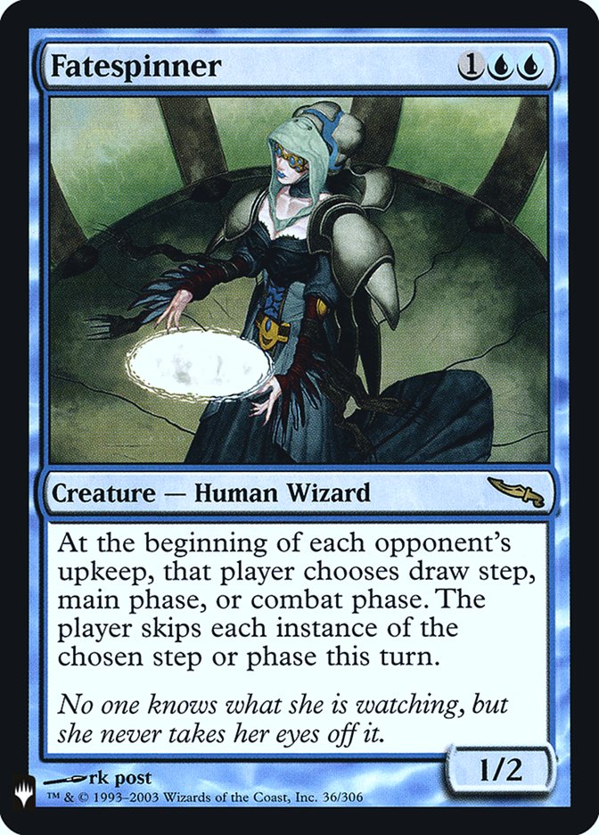 Fatespinner 36 (The List Reprints)  - Foil | Good Games Adelaide SA