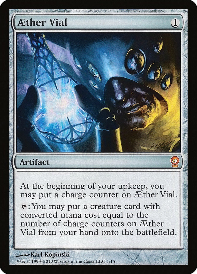 Aether Vial 1 (From the Vault: Relics)  - Foil | Good Games Adelaide SA