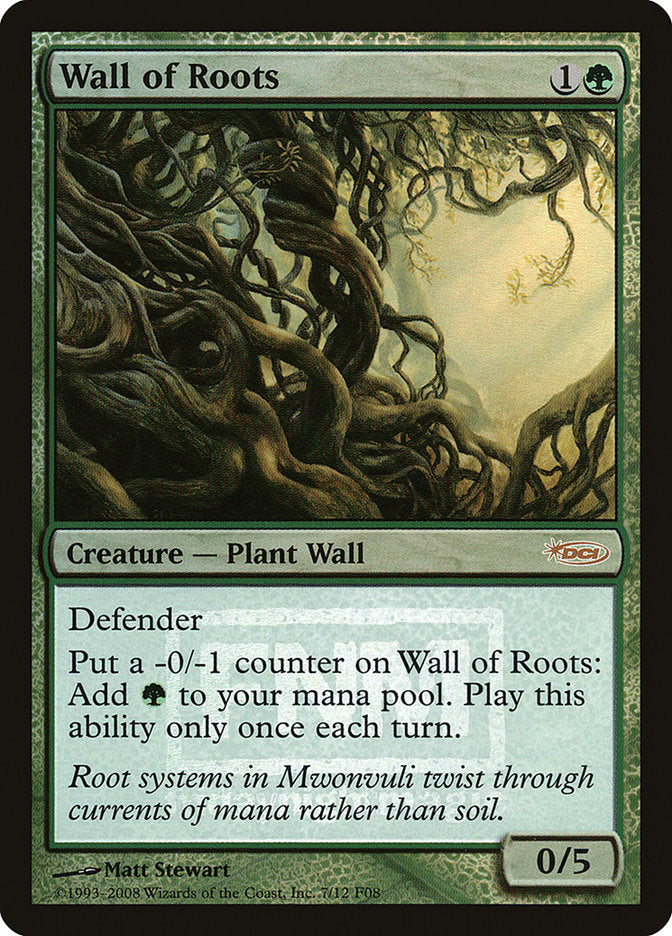 Wall of Roots 7 (FNM Promos)  - Foil | Good Games Adelaide SA