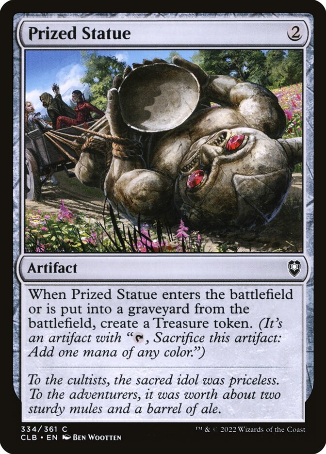 Prized Statue 334 (Commander Legends: Battle for Baldur's Gate)  - Foil | Good Games Adelaide SA