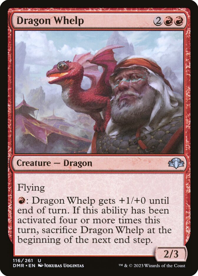Dragon Whelp 116 (Dominaria Remastered)  | Good Games Adelaide SA