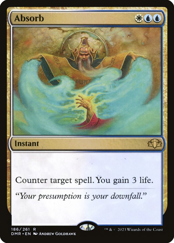 Absorb 186 (Dominaria Remastered)  | Good Games Adelaide SA