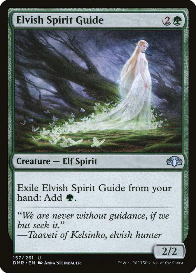Elvish Spirit Guide 157 (Dominaria Remastered)  | Good Games Adelaide SA