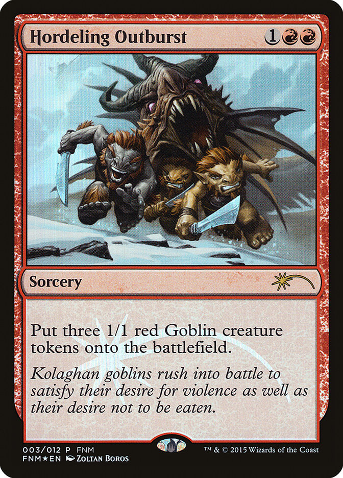 Hordeling Outburst 3 (FNM Promos)  - Foil | Good Games Adelaide SA