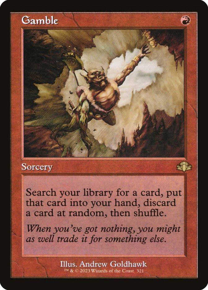 Gamble 321 (Dominaria Remastered)  - Foil | Good Games Adelaide SA