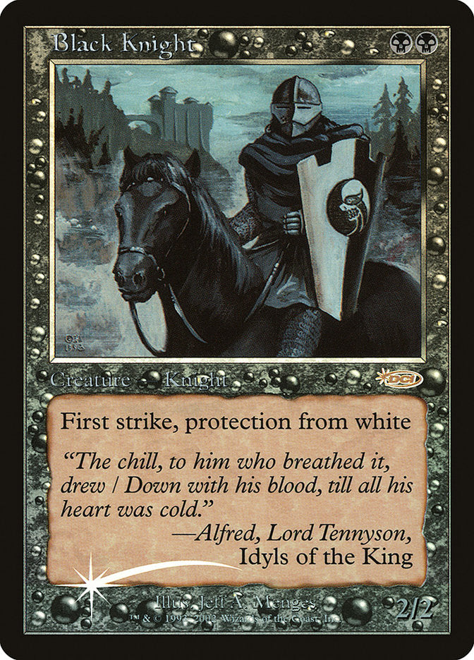 Black Knight  (FNM Promos)  - Foil | Good Games Adelaide SA