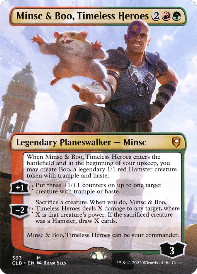 Minsc & Boo, Timeless Heroes 363 (Commander Legends: Battle for Baldur's Gate)  | Good Games Adelaide SA