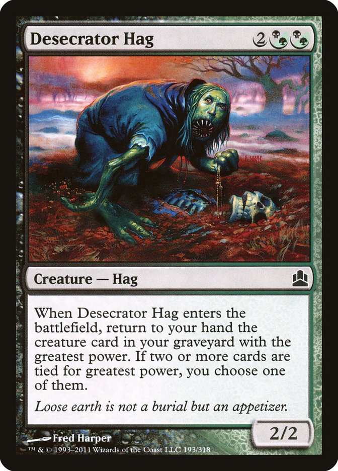 Desecrator Hag 193 (Commander)  | Good Games Adelaide SA