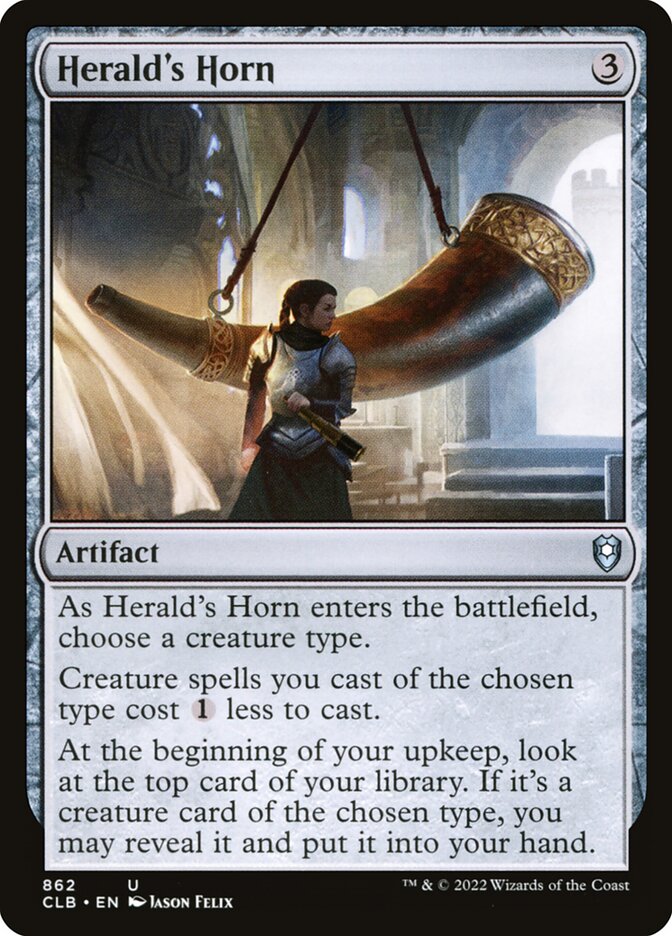 Herald's Horn 862 (Commander Legends: Battle for Baldur's Gate)  | Good Games Adelaide SA