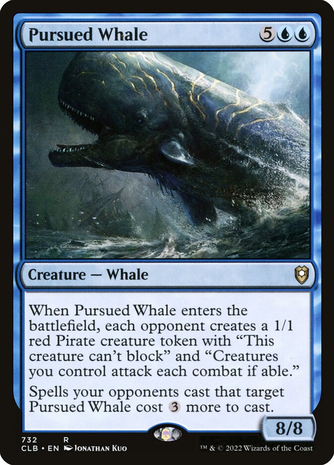 Pursued Whale 732 (Commander Legends: Battle for Baldur's Gate)  | Good Games Adelaide SA