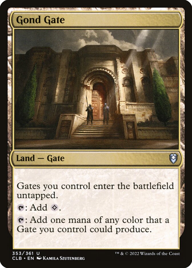 Gond Gate 353 (Commander Legends: Battle for Baldur's Gate)  | Good Games Adelaide SA