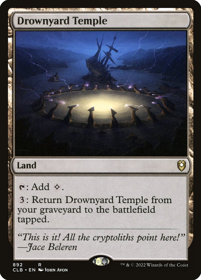 Drownyard Temple 892 (Commander Legends: Battle for Baldur's Gate)  | Good Games Adelaide SA