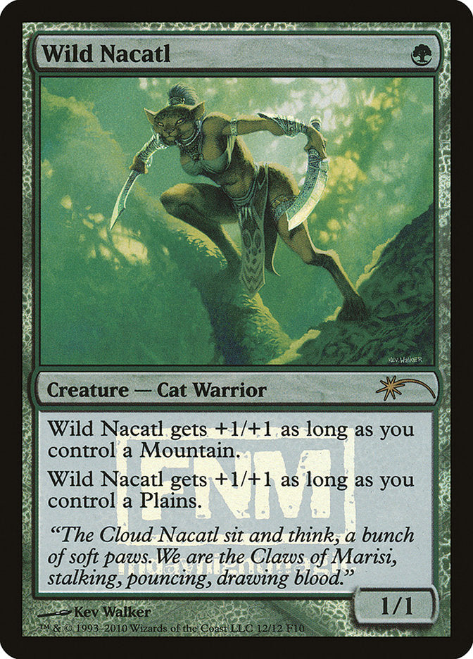 Wild Nacatl 12 (FNM Promos)  - Foil | Good Games Adelaide SA