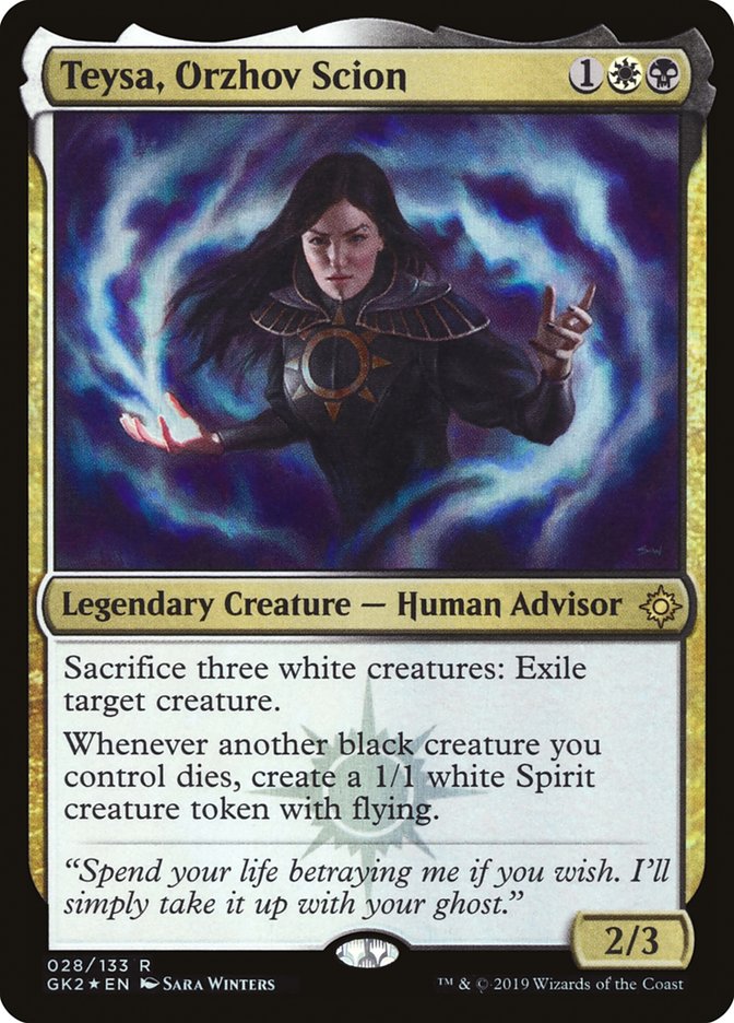 Teysa, Orzhov Scion 28 (Ravnica Allegiance: Guild Kits)  - Foil | Good Games Adelaide SA