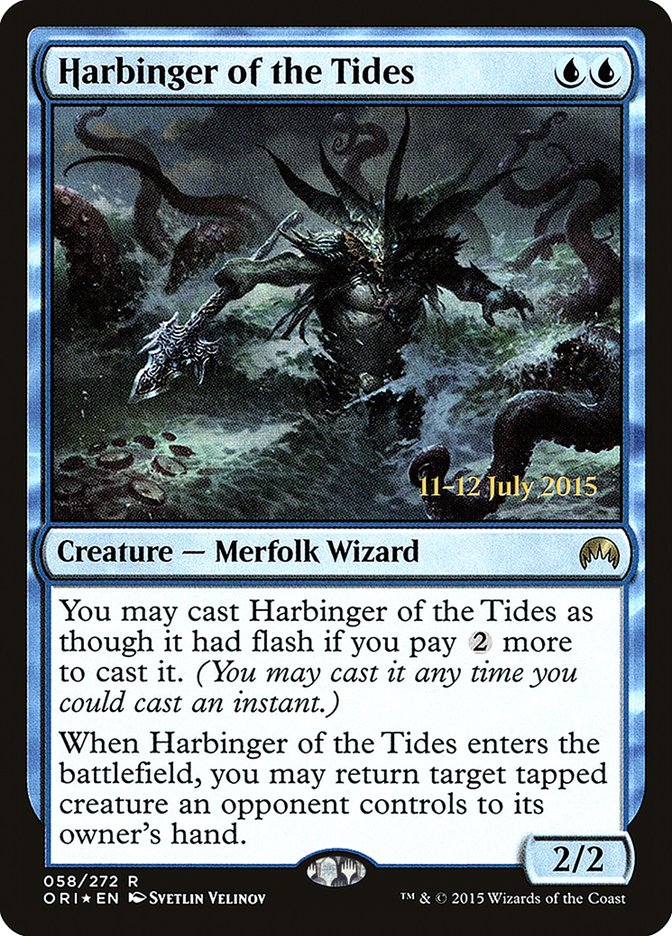 Harbinger of the Tides 58 (Prerelease Cards)  - Foil | Good Games Adelaide SA