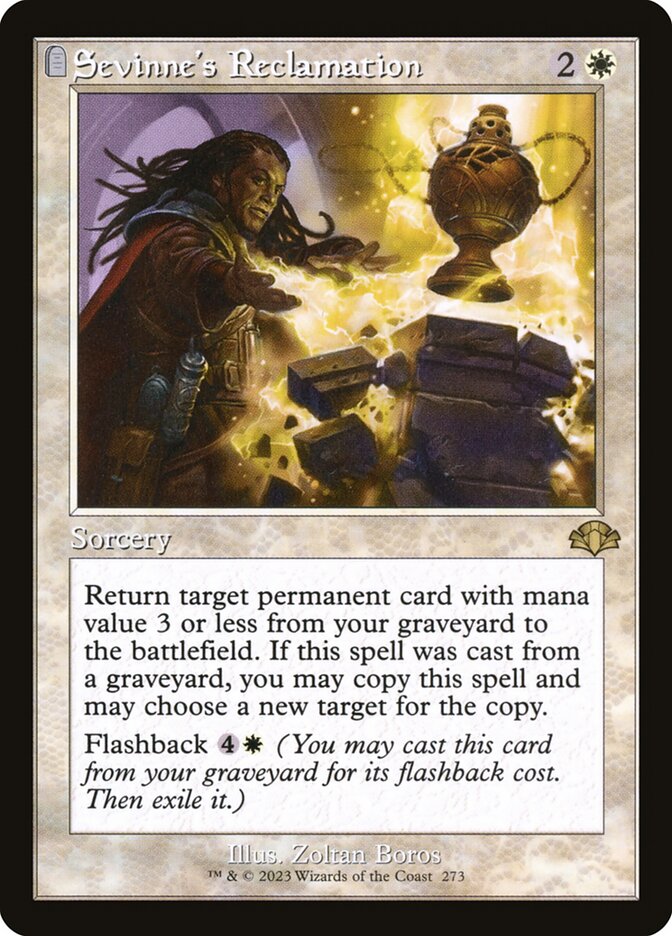 Sevinne's Reclamation 273 (Dominaria Remastered)  | Good Games Adelaide SA