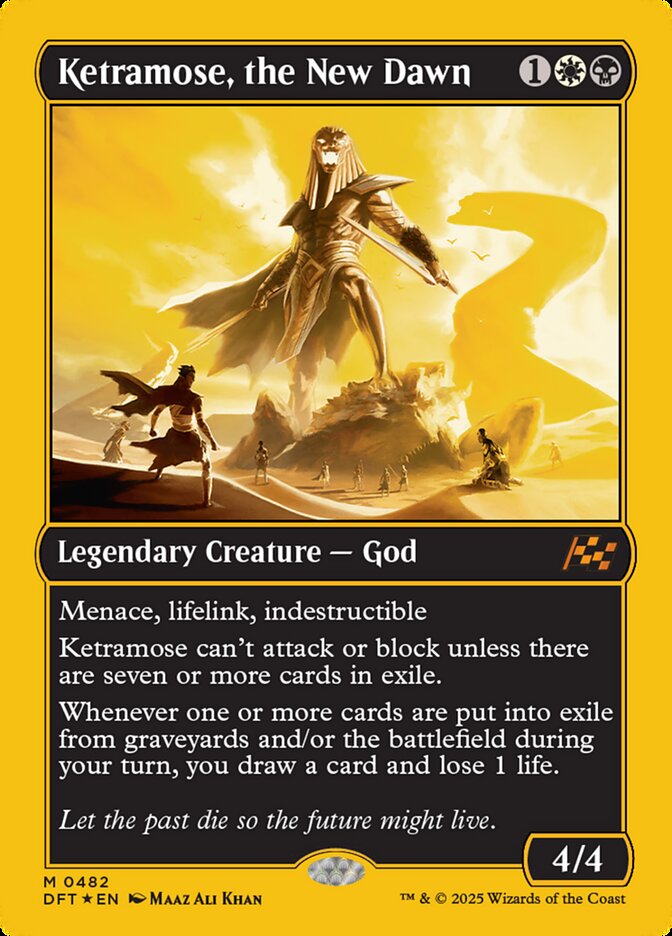 Ketramose, the New Dawn 482 (Aetherdrift)  - Foil | Good Games Adelaide SA
