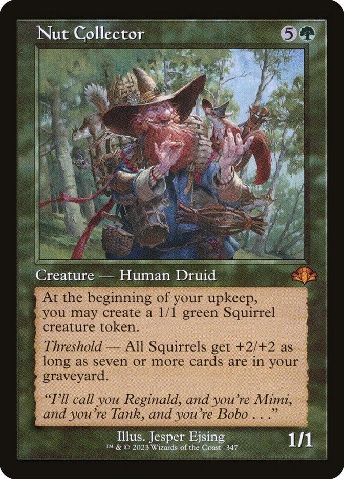 Nut Collector 347 (Dominaria Remastered)  - Retro Foil | Good Games Adelaide SA