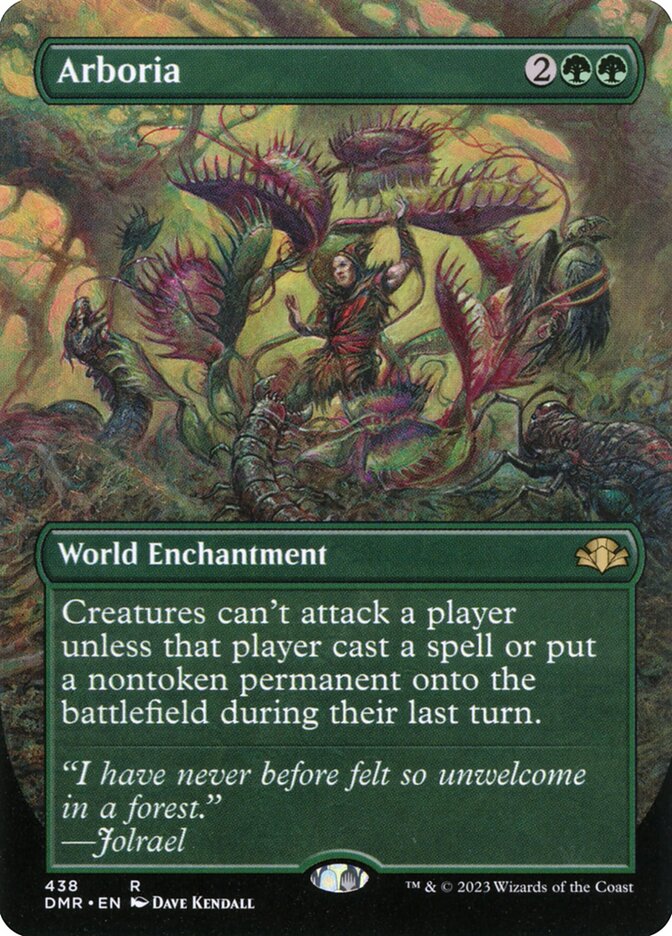 Arboria 438 (Dominaria Remastered)  - Borderless Foil | Good Games Adelaide SA