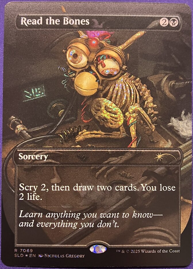 Read the Bones 7069 (Secret Lair Drop Series)  - Foil | Good Games Adelaide SA