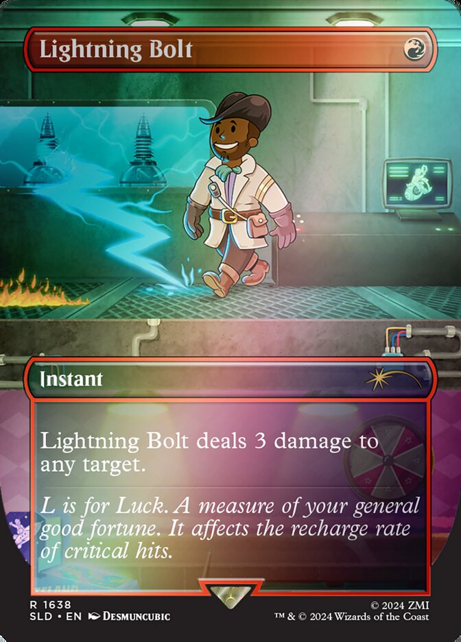 Lightning Bolt 1638 (Secret Lair Drop Series)  - Foil | Good Games Adelaide SA