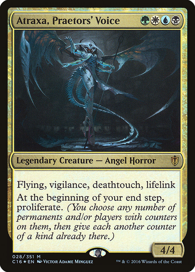 Atraxa, Praetors' Voice 28 (Commander 2016)  - Foil | Good Games Adelaide SA