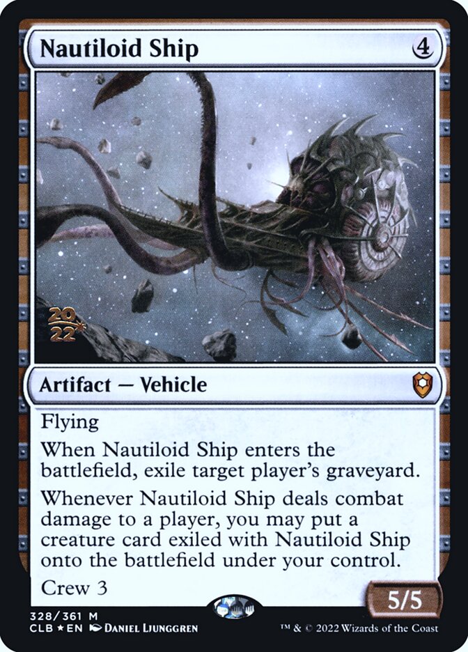 Nautiloid Ship 328 (Prerelease Cards)  - Foil | Good Games Adelaide SA