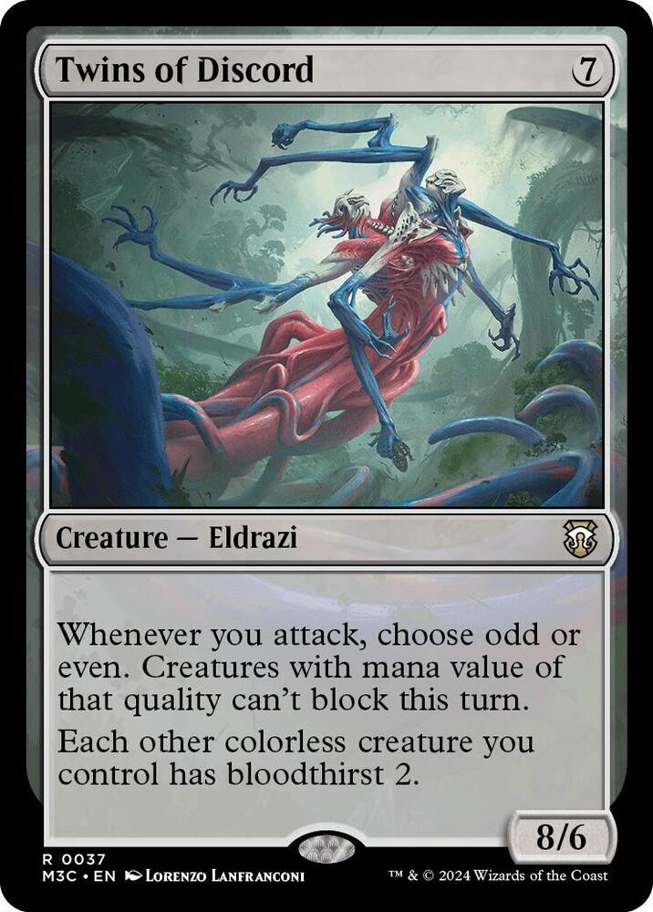 Twins of Discord 37/411 (Commander: Modern Horizons 3)  - Ripple Foil | Good Games Adelaide SA