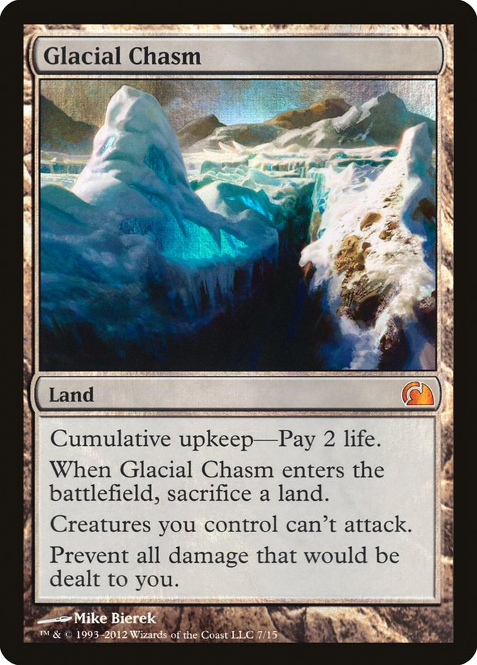 Glacial Chasm 7 (From the Vault: Realms)  - Foil | Good Games Adelaide SA