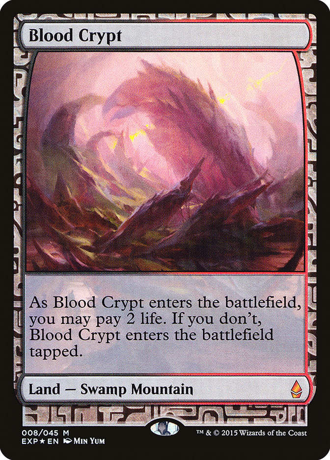 Blood Crypt 8 (Zendikar Expeditions)  - Foil | Good Games Adelaide SA