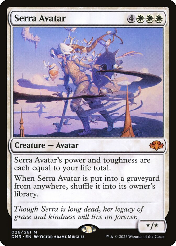 Serra Avatar 26 (Dominaria Remastered)  | Good Games Adelaide SA