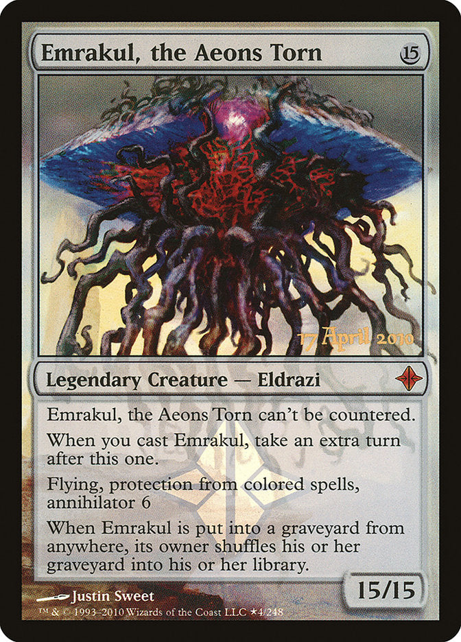 Emrakul the Aeons Torn 4 (Prerelease Cards)  - Foil | Good Games Adelaide SA