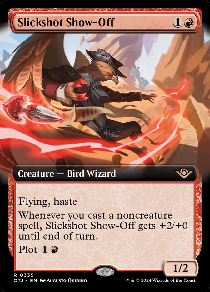 Slickshot Show-Off 335/286 (Outlaws of Thunder Junction)  - Extended Art Foil | Good Games Adelaide SA