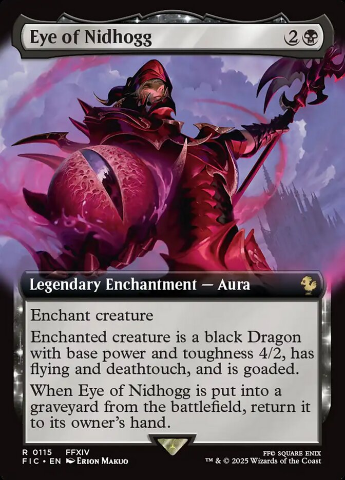 Eye of Nidhogg 115 (Commander: FINAL FANTASY)  - Foil | Good Games Adelaide SA