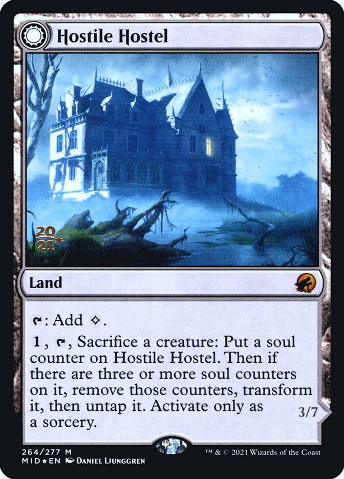 Hostile Hostel // Creeping Inn 264 (Prerelease Cards)  - Foil | Good Games Adelaide SA
