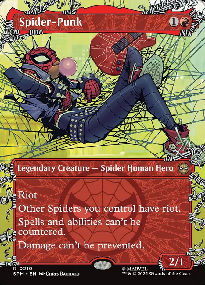 Spider Punk 0210 Borderless 210 (Marvel's Spider-Man)  - Showcase | Good Games Adelaide SA