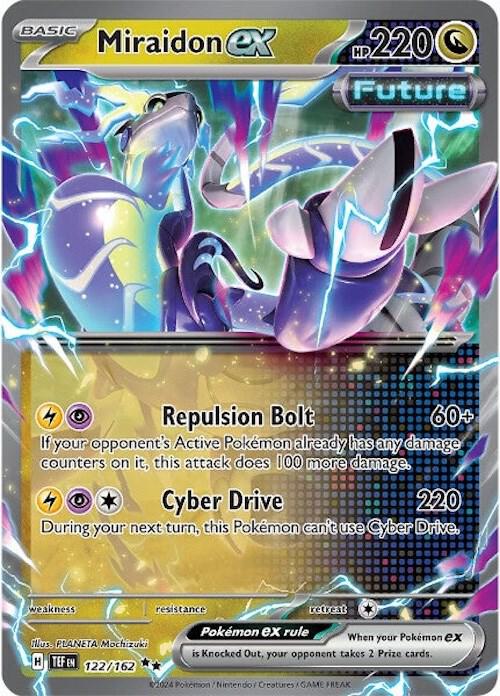 Miraidon ex 122/162 (SV05: Temporal Forces)  - Holofoil | Good Games Adelaide SA