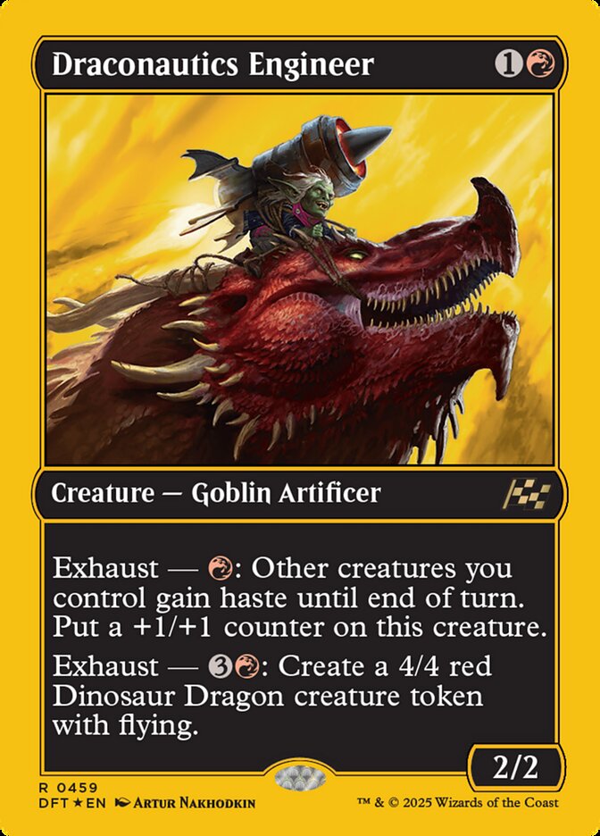Draconautics Engineer 459 (Aetherdrift)  - Foil | Good Games Adelaide SA