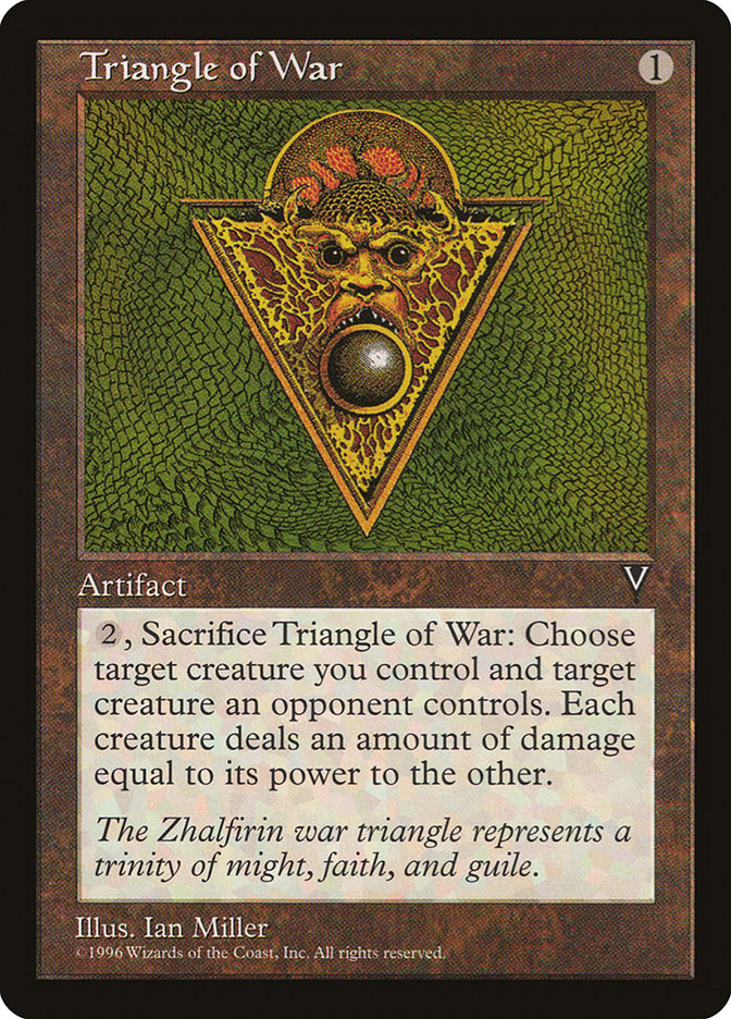 Triangle of War  (Visions)  | Good Games Adelaide SA