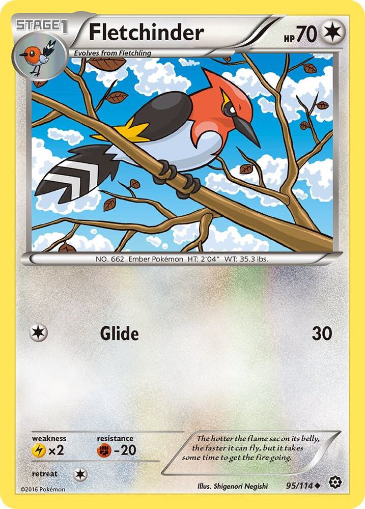 Fletchinder 95/114 (XY - Steam Siege)  | Good Games Adelaide SA